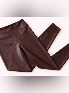 OFFLINE by American Eagle Outfitters Women’s Dark Brown Faux Leather Leggings